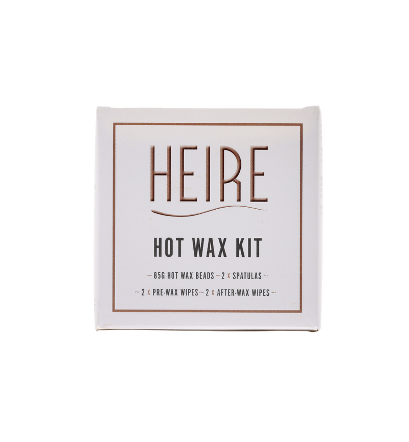 Hot wax kit for hair removal