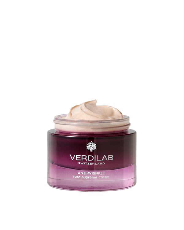 Intensive rose cream for wrinkle treatment