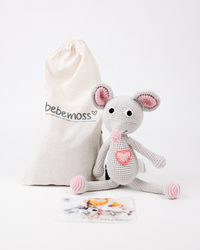 The elephant berry - a hand-knitted ornamental product
