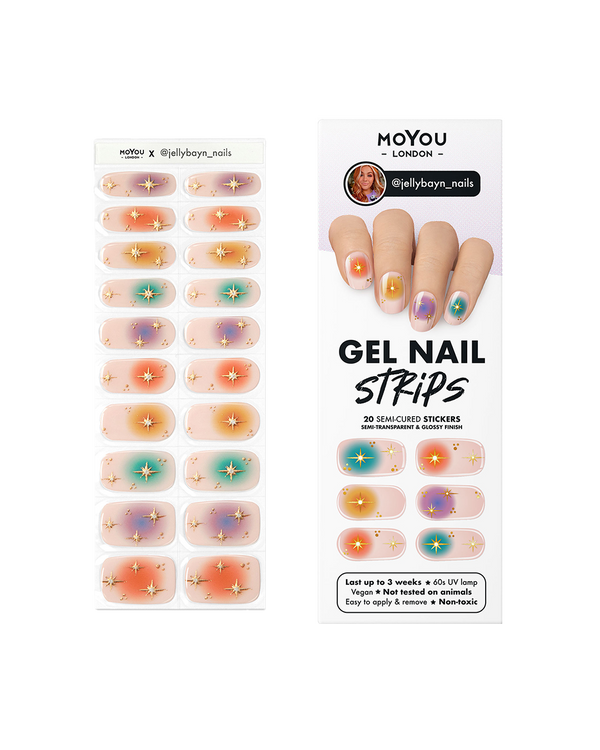 רצועות ג'ל לציפורניים - jellybayn_nails