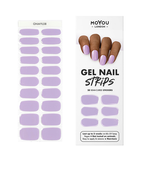 Gel Nail Strips - Bath Bomb