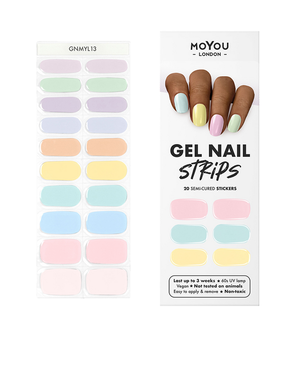 Gel Strips for Nails - Pastel Sweets