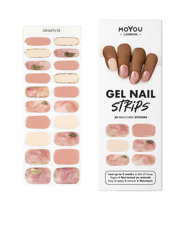 Gel Nail Strips - Lost Marbles