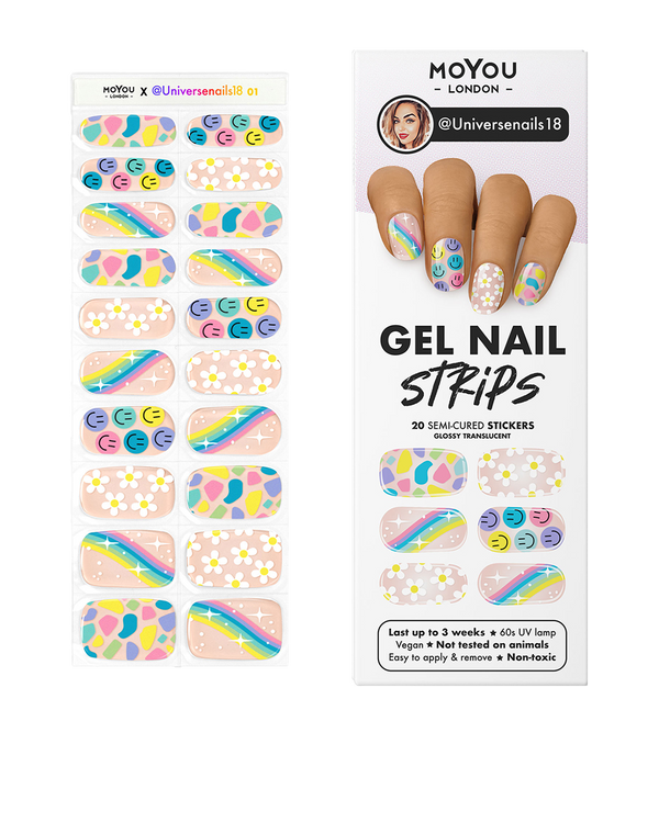 Gel strips for nails - UniverseNails1