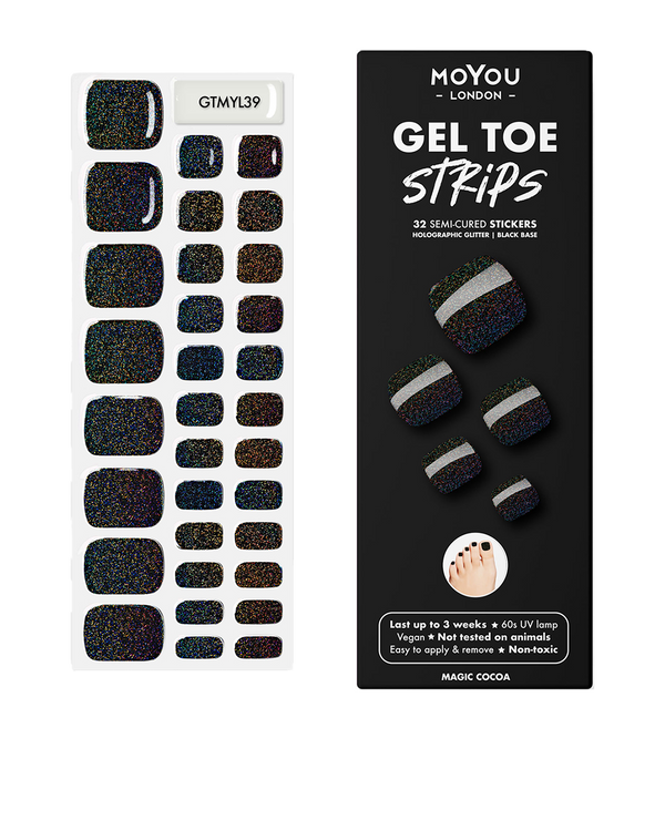 Gel strips for toenails - Magic Cocoa