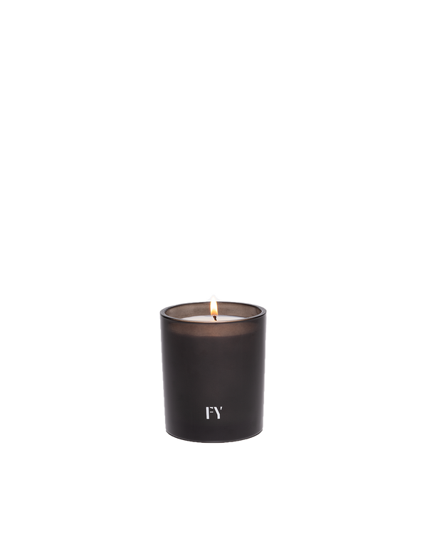 Terre glass candle