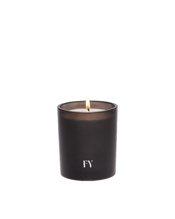 Terre glass candle