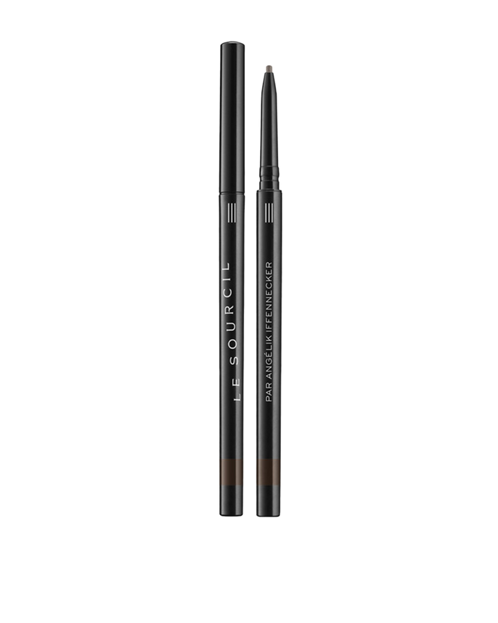 עפרון לגבות דו-צדדי בצבע חום טבעי - דגם חדשני למראה גבות מודגשות
