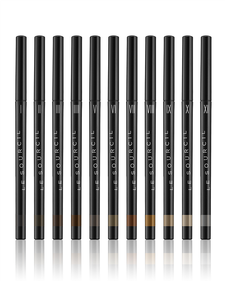סדרת עפרונות לגבות עם מספרי גוונים - עיצוב גבות עם עפרון לגבות מקצועי