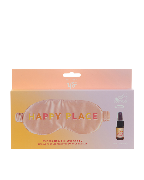 Set of Happy Place mask and pillow spray - lavender