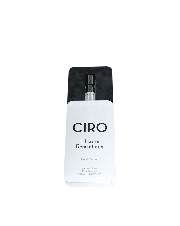 Sample pack of Ciro perfumes