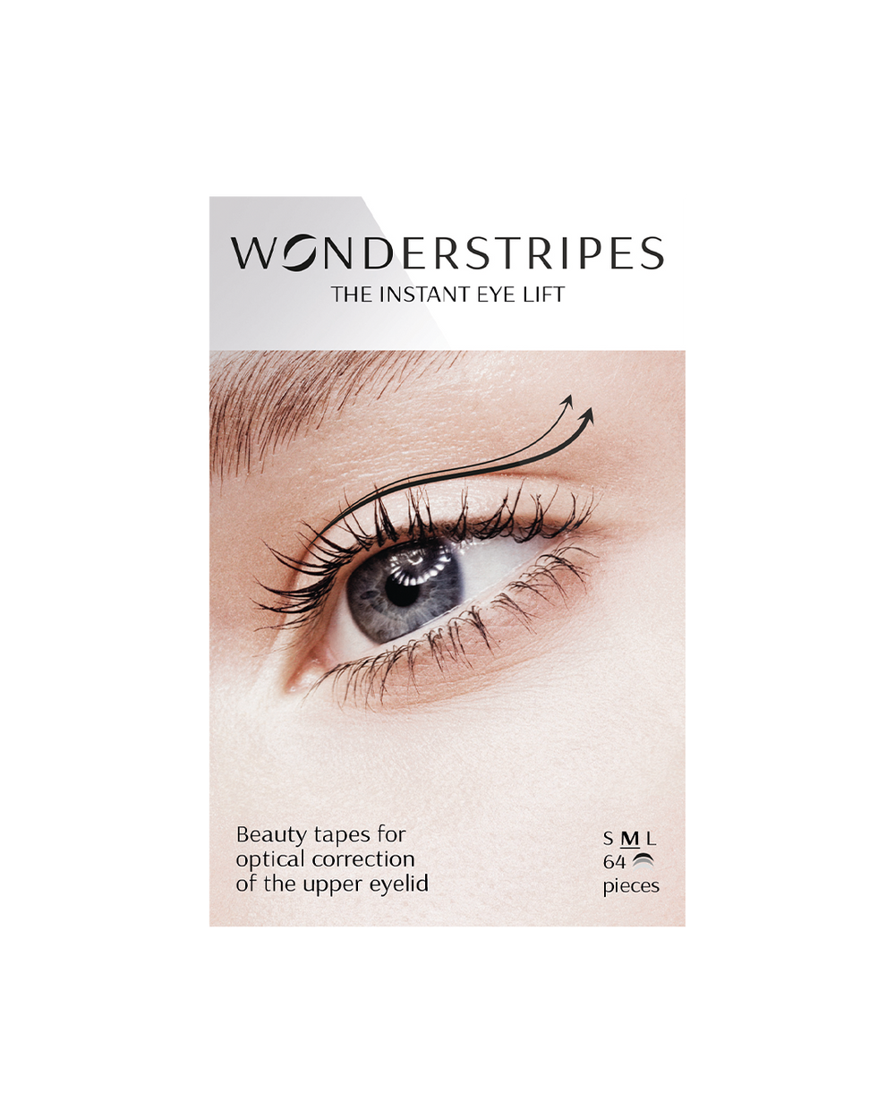 Eyelid lifting stickers with an immediate effect